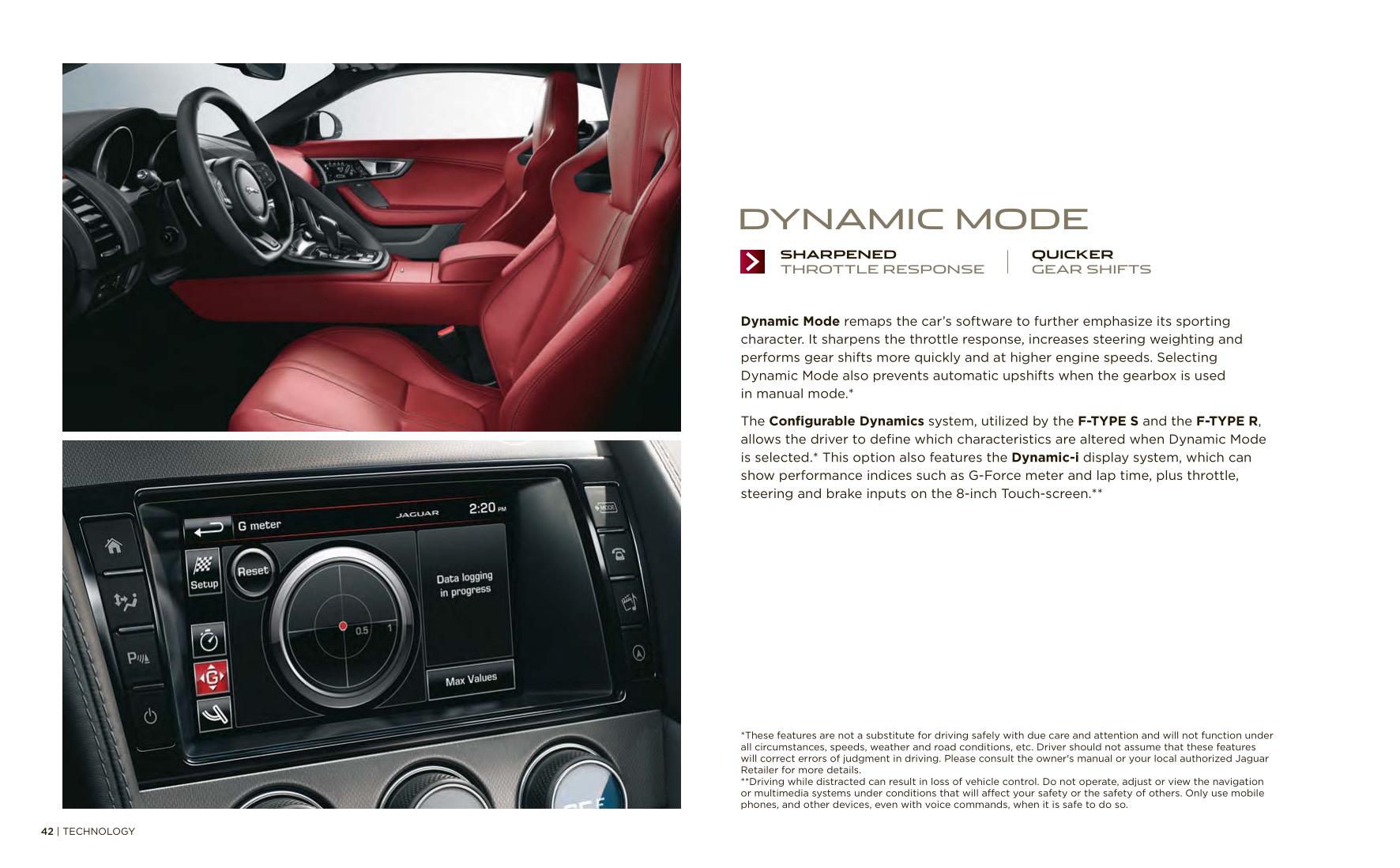 2016 Jaguar F-Type Brochure Page 64
